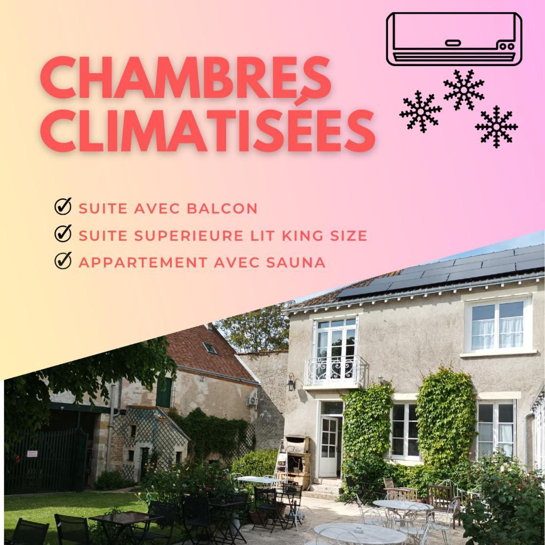 Le Relais Des Roses- Chambres D'Hotes Vatan Εξωτερικό φωτογραφία